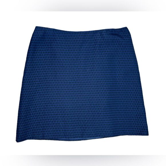 Boden Navy and Black Polka Dot Pencil Skirt | 18L - Picture 5 of 5